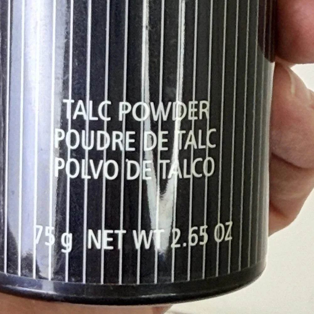 AVON BLACK SUEDE Men's Body Powder Talc Open Full 2.65 oz Vintage
